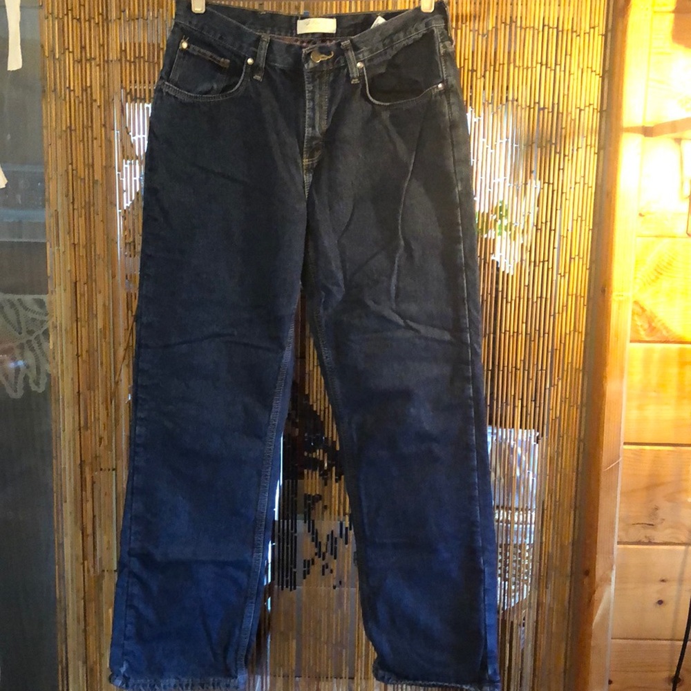Ladies size 10×32 fully lined wrangler jeans